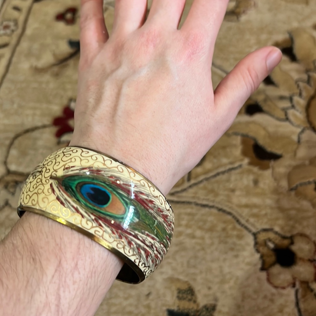 Peacock Bangle